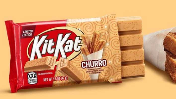 Nuevo sabor de Kit Kat churros