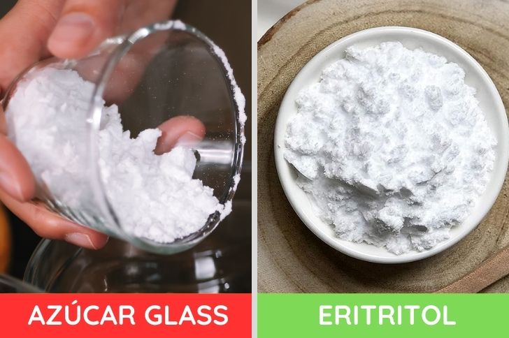 Diferencias entre el azúcar y el Eritritol
