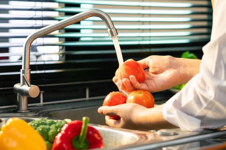 comment laver les légumes à la maison