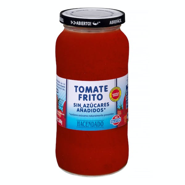 Tarro de tomate frito sin azúcar Mercadona