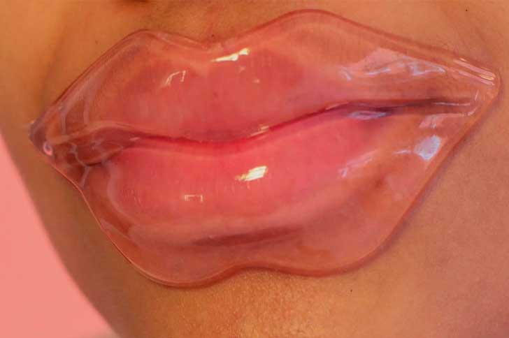 Mascarilla hidratante para labios secos