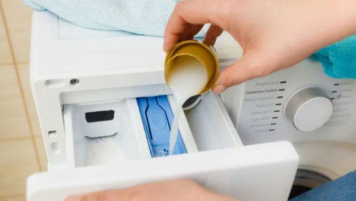 Limpieza del cajón de detergente en la lavadora